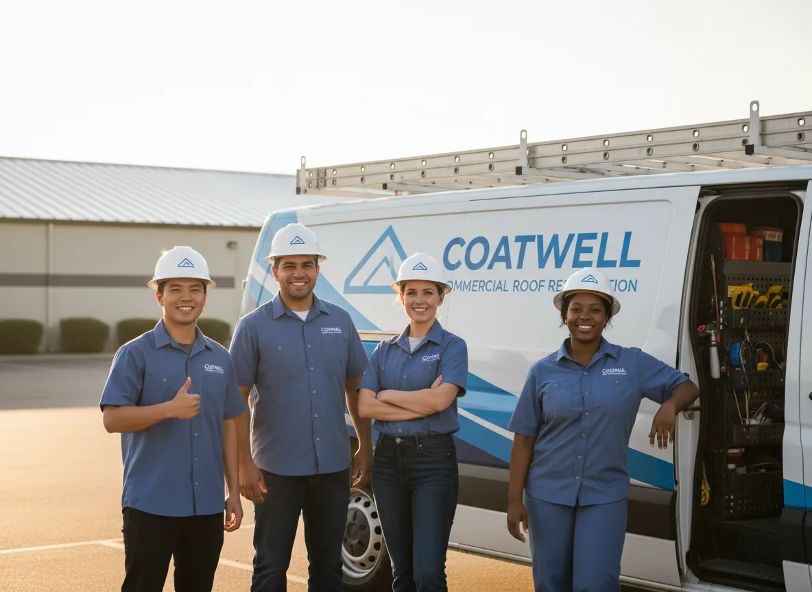 Commercial roof coating company in Mcdonald, OH
